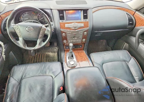 2017 Nissan Armada Platinum z USA, uszkodzony, nr VIN JN8AY2NF0H9301076